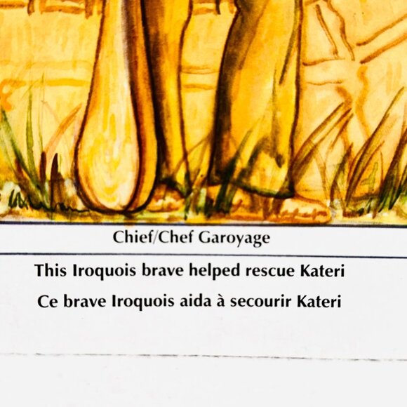 Blessed Kateri Tekakwitha Paper Dolls Book and Story - Uncut (2004) - Picture 4 of 7